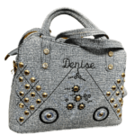 Ladies Embroidery Casual Bags Ash Color