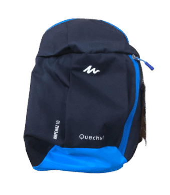quechua 10L backpack navy blue