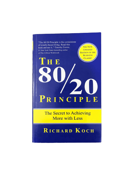 The 80/20 Principle: The Secret to Achieving More with Less (Paperback)- Richard Koch