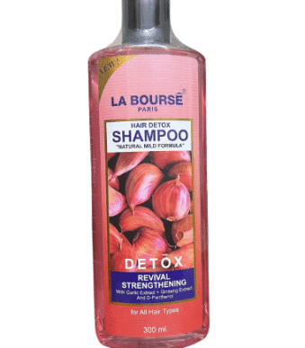 La Bourse Hair Detox Shampoo Garlic Extract