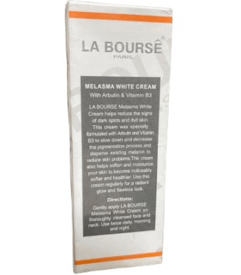 La Bourse Melasma White Cream