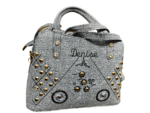Ladies Embroidery Casual Bags Ash Color