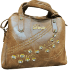 Ladies Party bag Gold Brown Color