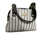 Ladies Casual Bag White Stripe Color