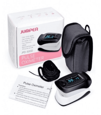 Jumper JPD-500D Fingertip Pulse Oximeter (OLED Version)