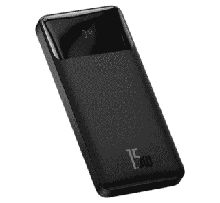 Baseus Bipow Digital Display 15W Power Bank 10000mAh Fast Charging