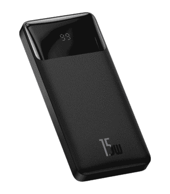 Baseus Bipow Digital Display 15W Power Bank 10000mAh Fast Charging