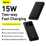 Baseus Bipow Digital Display 15W Power Bank 10000mAh Fast Charging
