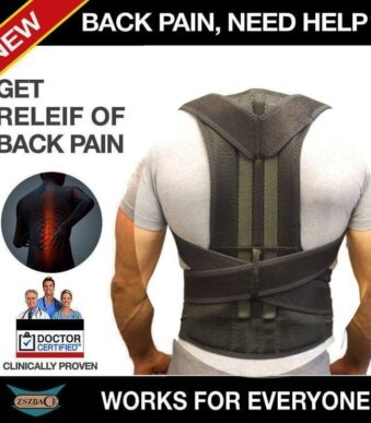 Posture Corrector/Back Pain Relief Brace for men & women