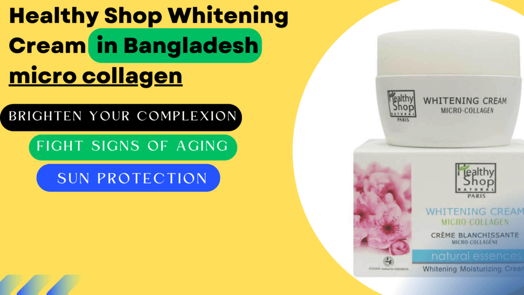 Healthy shop whitening cream micro collagen 